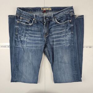 BUCKLE Kate Women's 31x33.5 Bootcut Jeans Medium Wash Stretch Denim 417